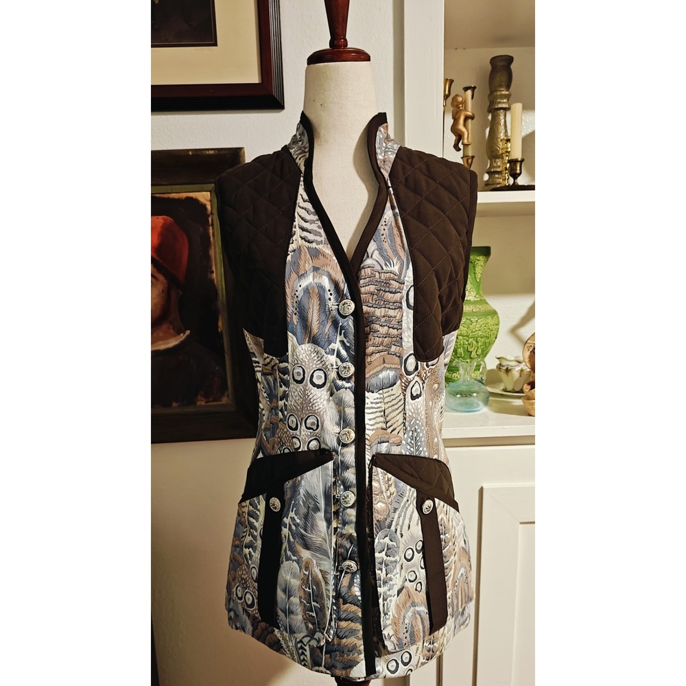Upland Bespoke Quilted Field Vest Hunting Outdoors Women's Small NWOT